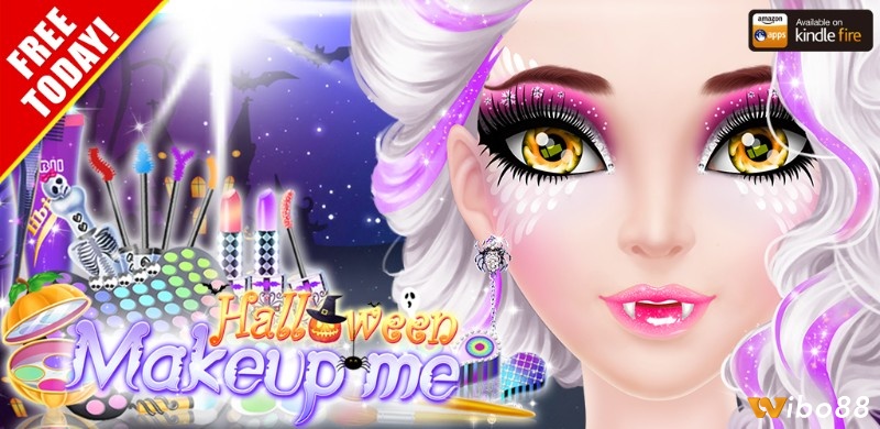 Trò chơi trang điểm - Game Halloween Makeup Me