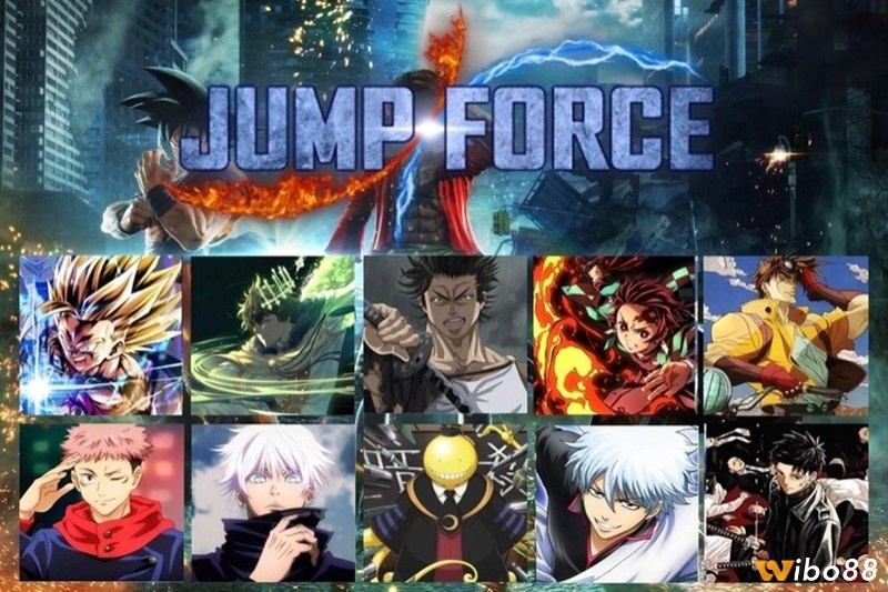 Trò chơi đánh nhau đầy thú vị Jump Force