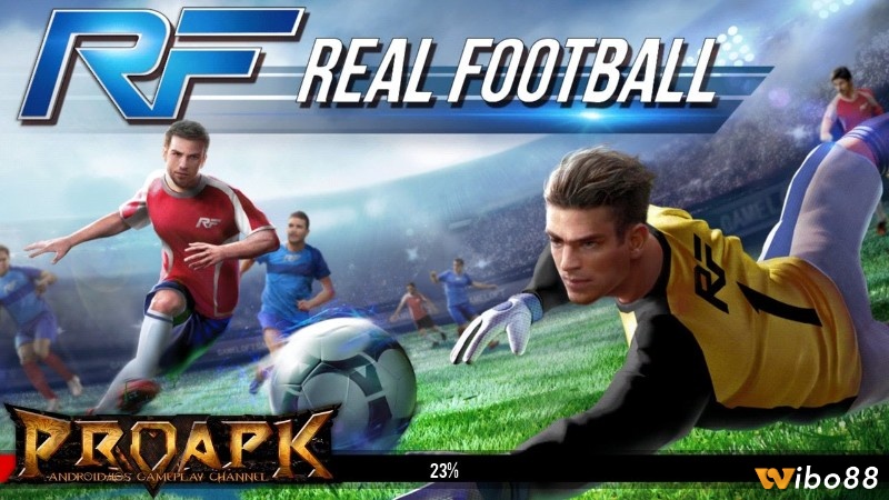 Real Football tái hiện chân thực các trận đấu với đồ họa đẹp và lối chơi hấp dẫn