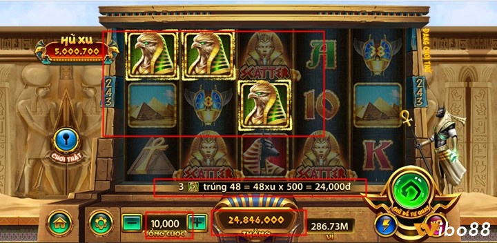 Game nổ hũ hay nhất Bí mật Cleopatra